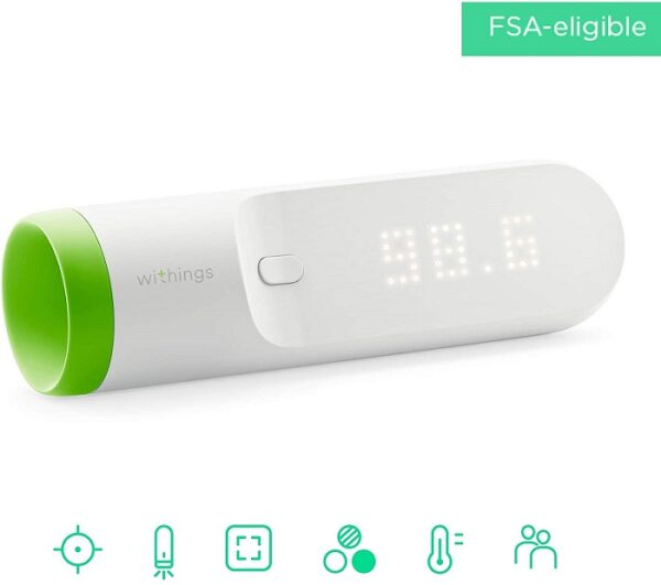Withings Thermo smart Temporal Thermometer, FSAEligible