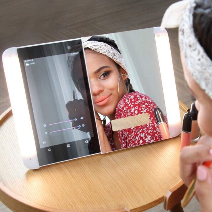 HiMirror Slide: Smart Makeup Mirror with Skin Detector, Smart Beauty