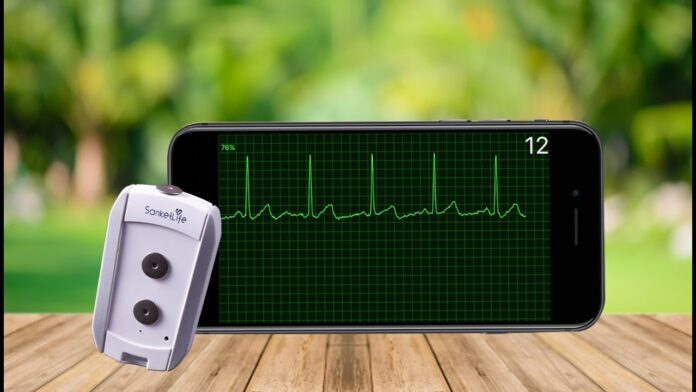 Pro Plus Wireless ECG Device Preloaded With 70 ECG Test