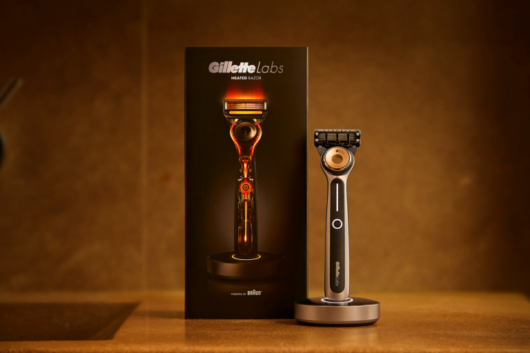 This Heated Razor by Gillette is Like Getting a Barbershop Shave at Home