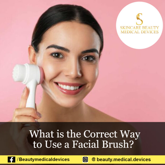 What is the Correct Way to Use a Facial Brush? Beauty Device