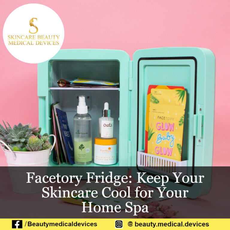 Facetory Fridge: Keep Your Skincare Cool for Your Home Spa