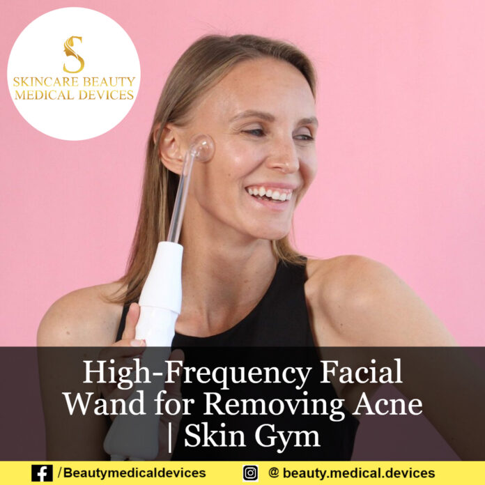 High Frequency Facial Wand for Removing Acne | Skin Gym