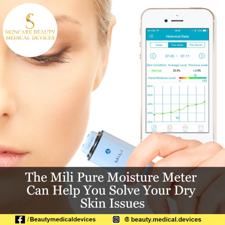 The Mili Pure Moisture Meter Can Help You Solve Your Dry Skin Issues