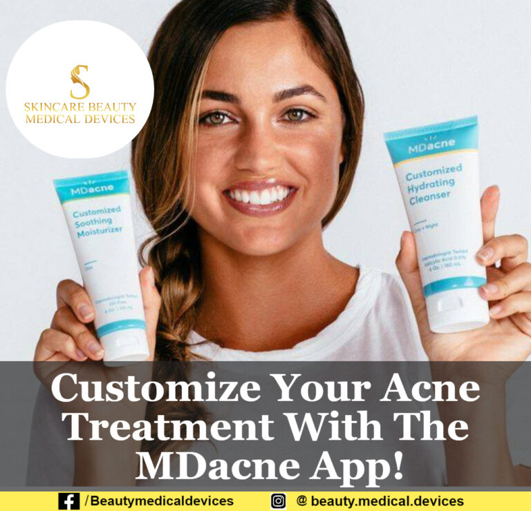 Customize Your Acne Treatment With The MDacne App!