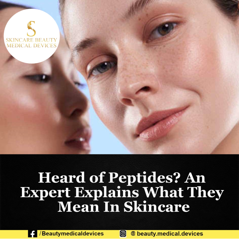 Heard of Peptides? An Expert Explains What They Mean In Skincare