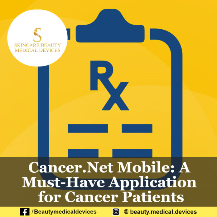 Mobile A MustHave Application for Cancer Patients