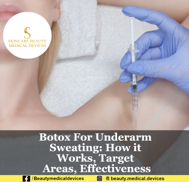 Botox For Sweating: How it Works, Target Areas And Effectiveness