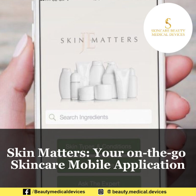 Skin Matters: Your on-the-go Skincare Mobile Application