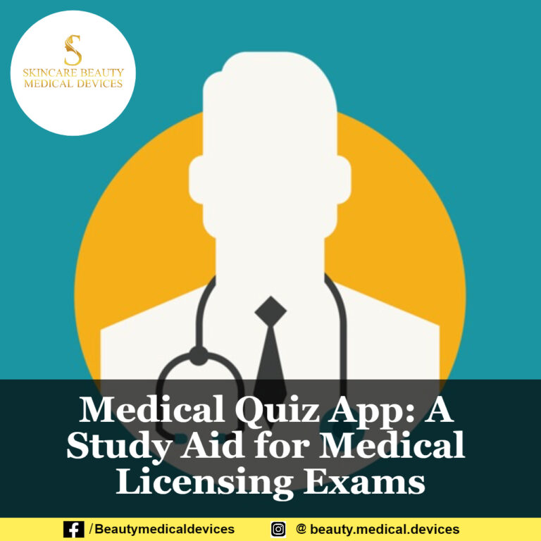 Medical Quiz App: A Study Aid for Medical Licensing Exams