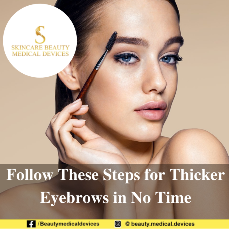 Follow These Steps for Thicker Eyebrows in No Time