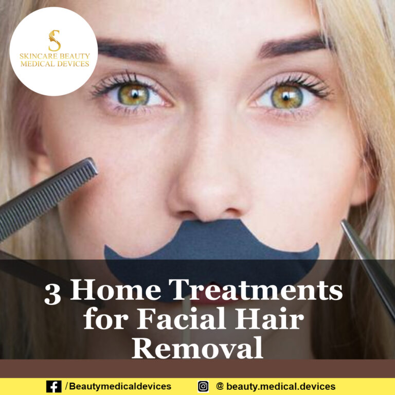 3 Home Treatments for Facial Hair Removal