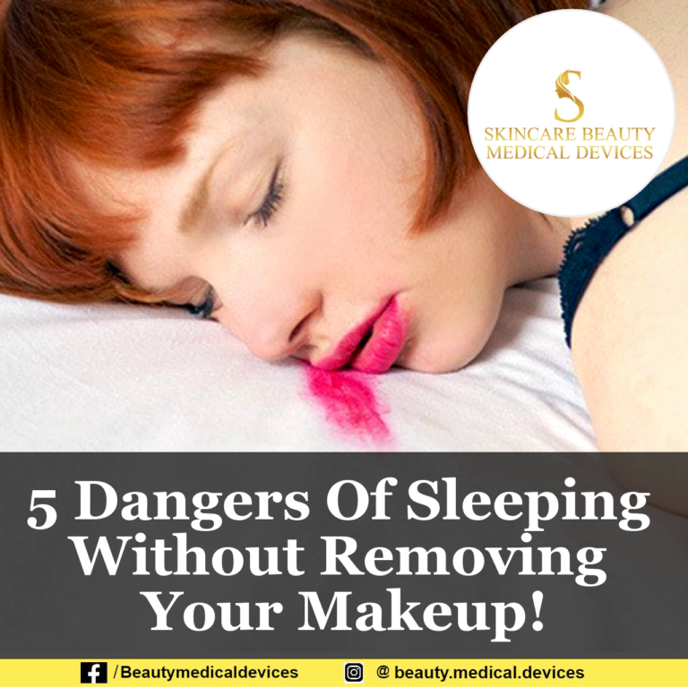 5 Dangers Of Sleeping Without Removing Your Makeup!