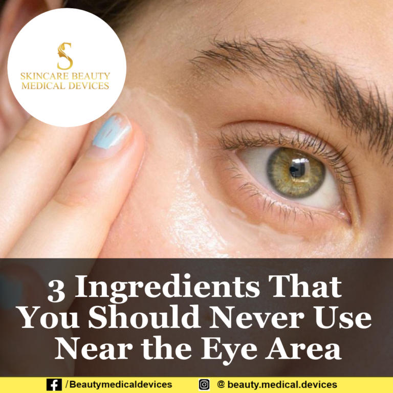 3 Ingredients That You Should Never Use Near the Eye Area