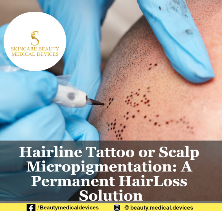 Hairline Tattoo or Scalp Micropigmentation: A Permanent HairLoss Solution