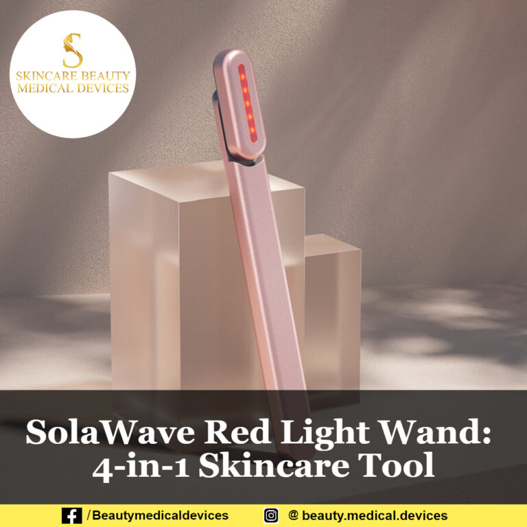 SolaWave Red Light Wand: 4-in-1 Skincare Tool