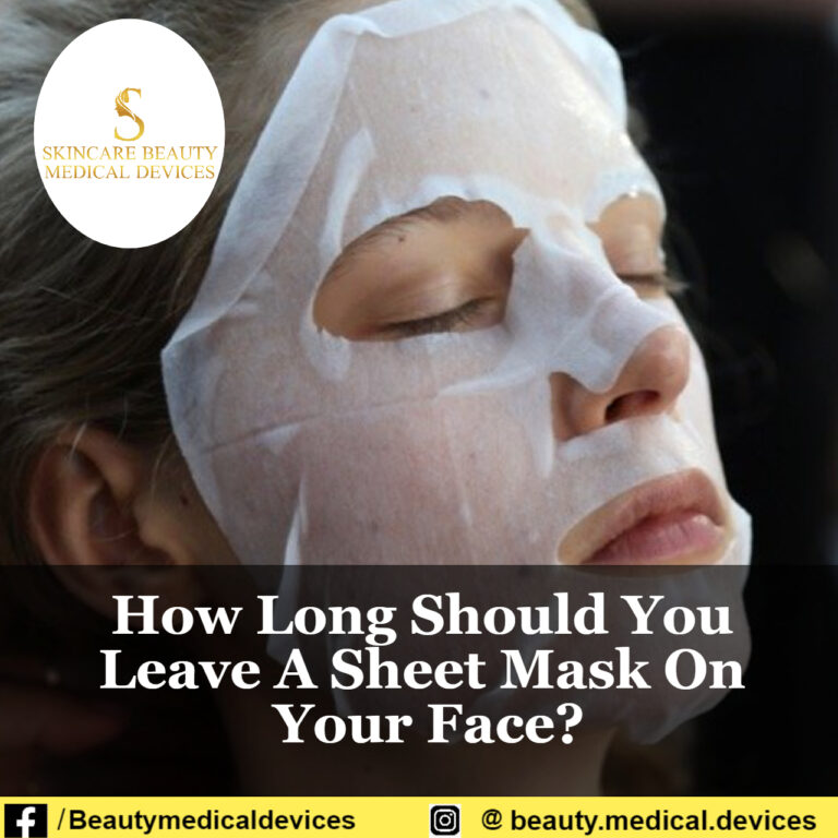 How Long Should You Leave A Sheet Mask On Your Face?