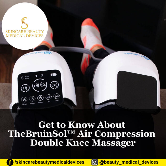 TheBruinSol™ Air Compression Double Knee Massager TheBruinSol™ Air Compression Double Knee Massager