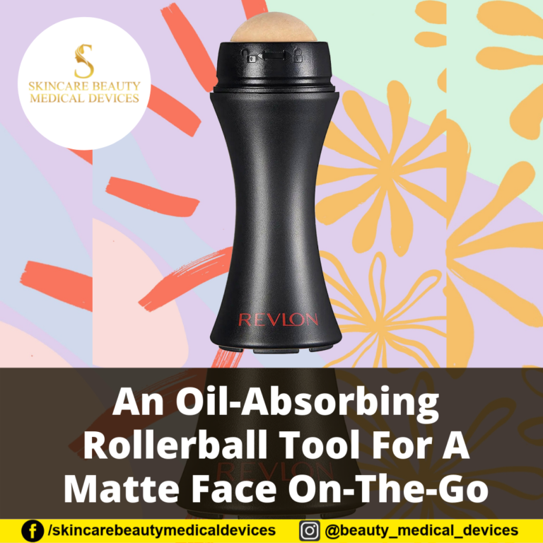 An Oil-Absorbing Rollerball Tool For A Matte Face On-The-Go