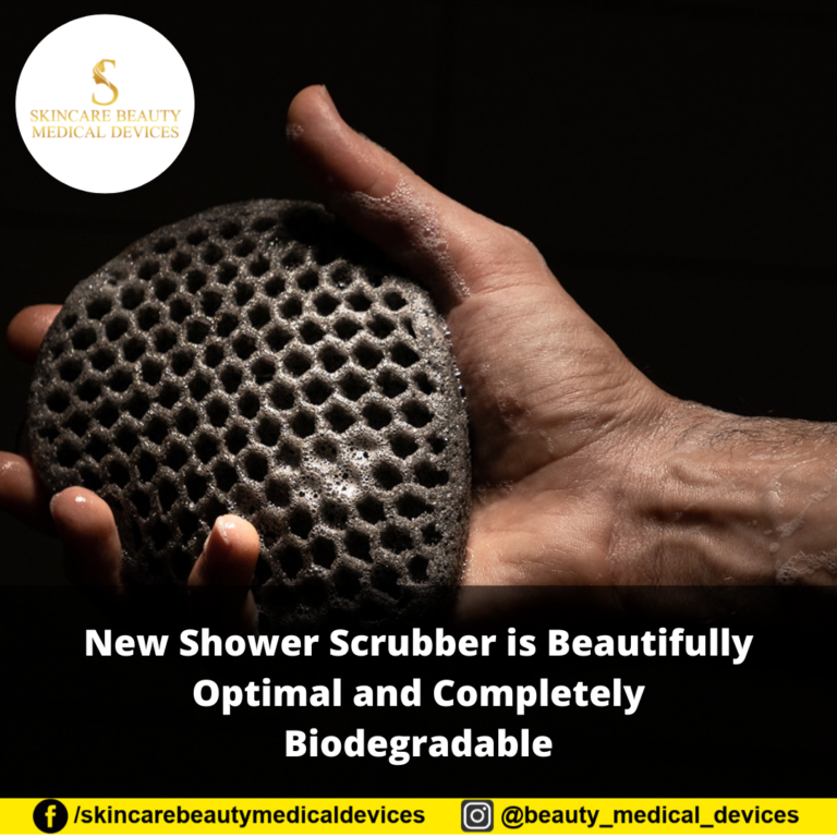 New Shower Scrubber is Beautifully Optimal and Completely Biodegradable