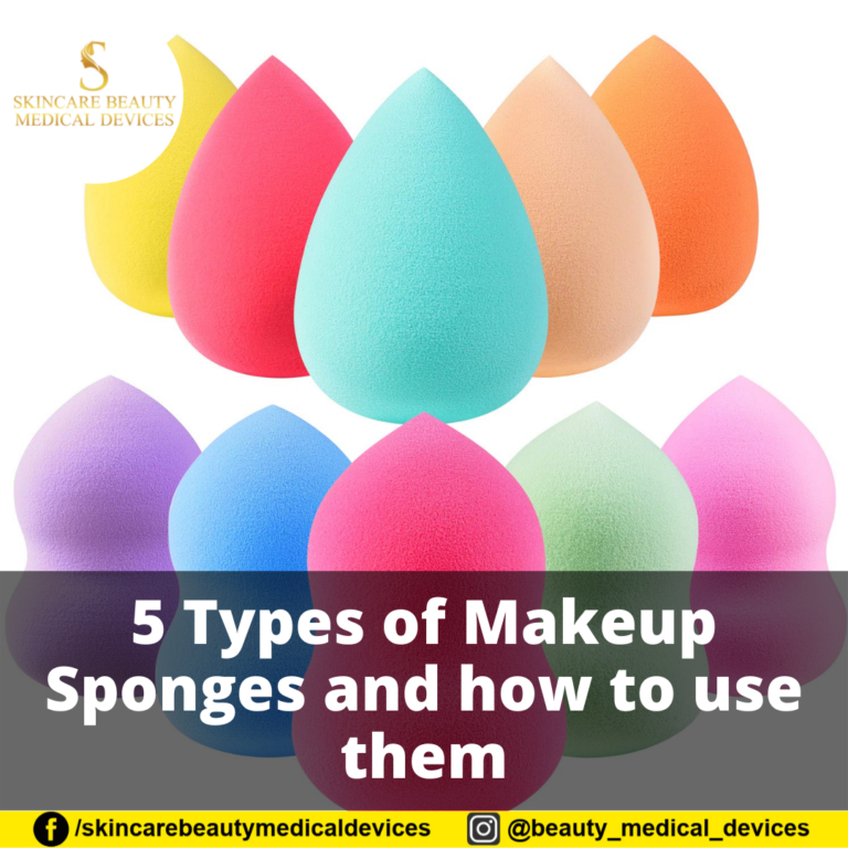 5 Types of Makeup Sponges and how to use them