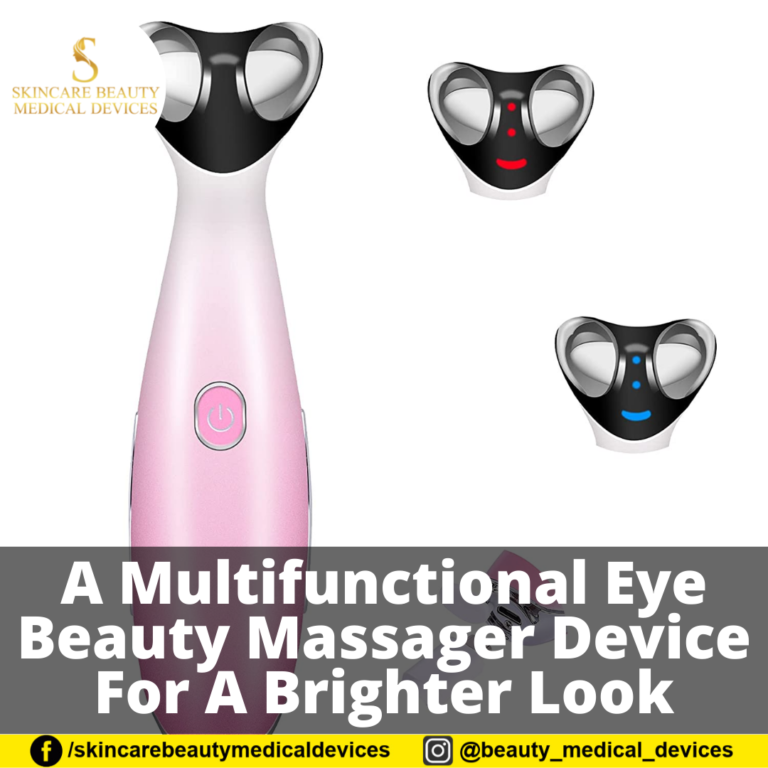A Multifunctional Eye Beauty Massager Device For A Brighter Look