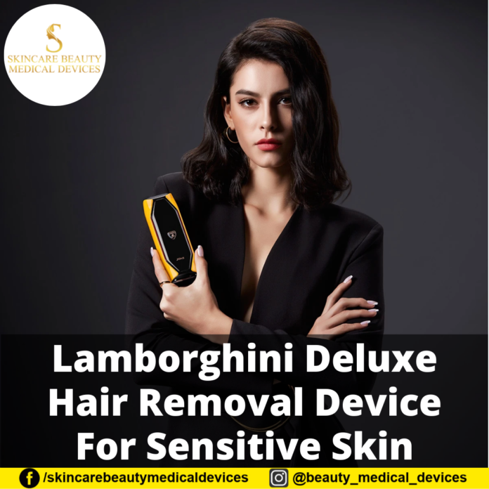 Lamborghini Deluxe Hair Removal Device For Sensitive Skin