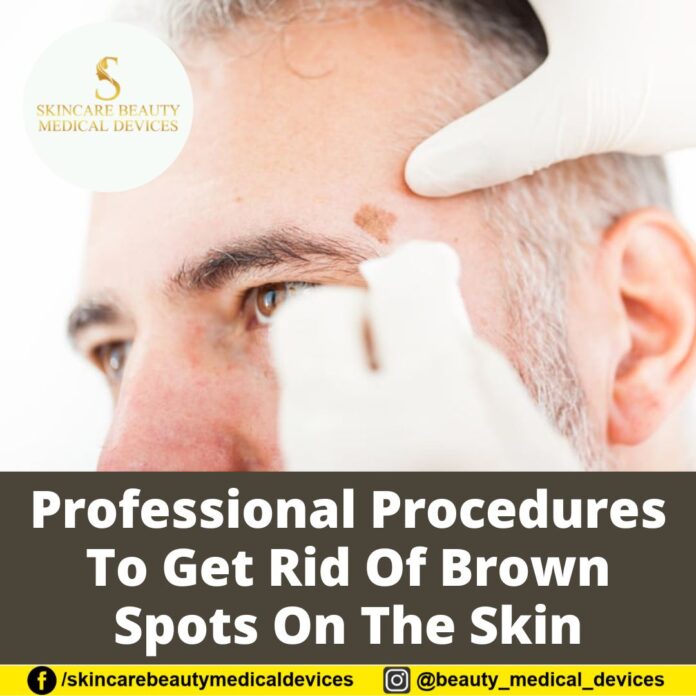Professional Procedures To Get Rid Of Brown Spots On The Skin