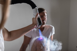 Cryotherapy session