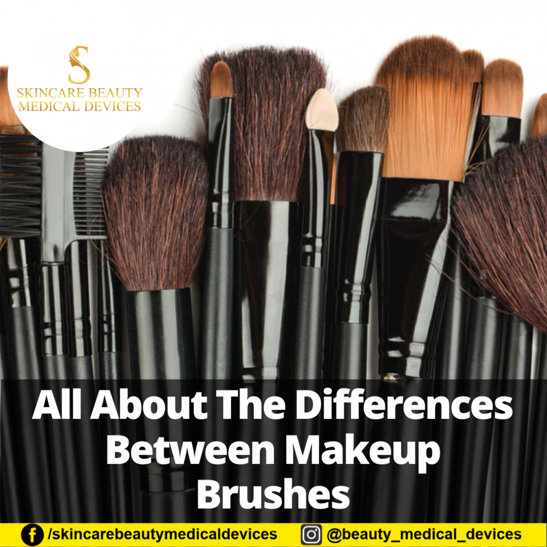 All About The Differences Between Makeup Brushes
