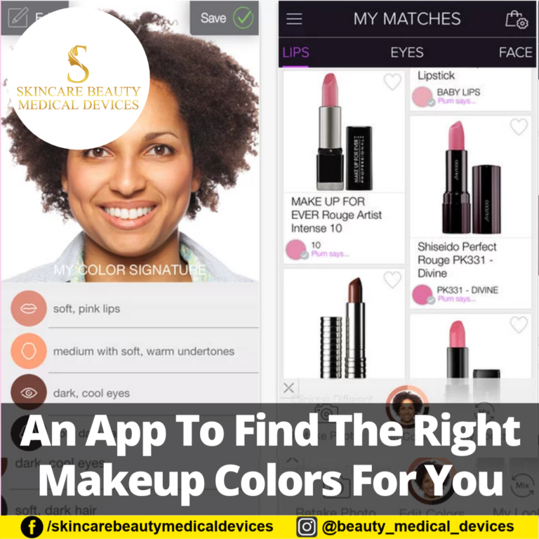 An App To Find The Right Makeup Colors For You