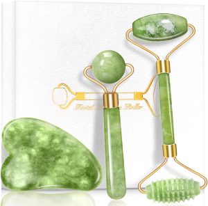 Combining Jade Stone With High-End Cleansing And Anti-Aging Device