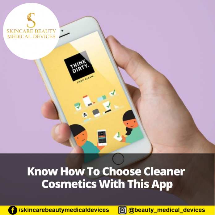 Know How To Choose Cleaner Cosmetics With This App