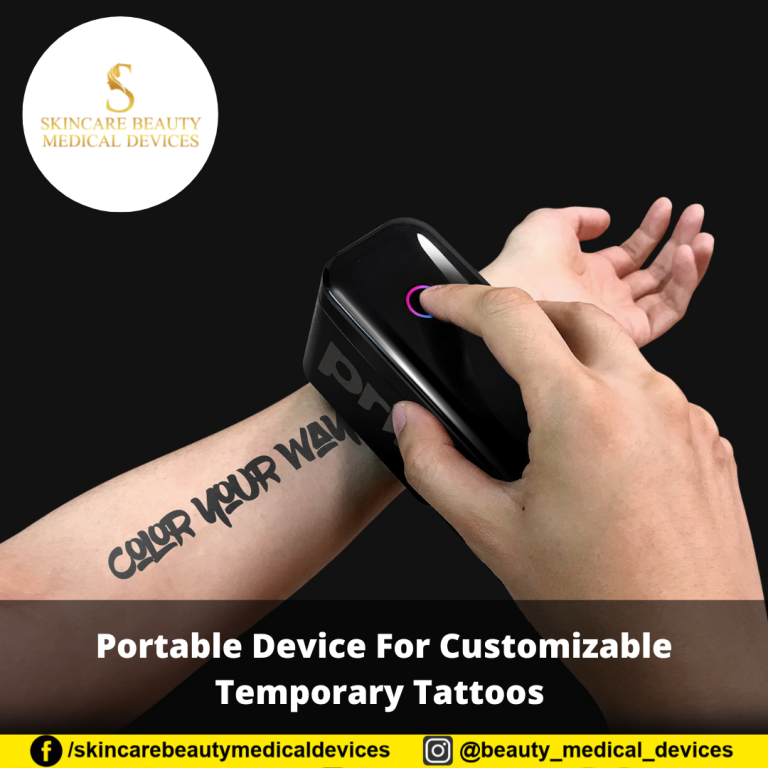 Portable Device For Customizable Temporary Tattoos