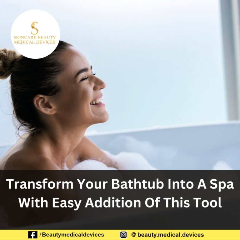 Transform Your Bathtub Into A Spa With Easy Addition Of This Tool