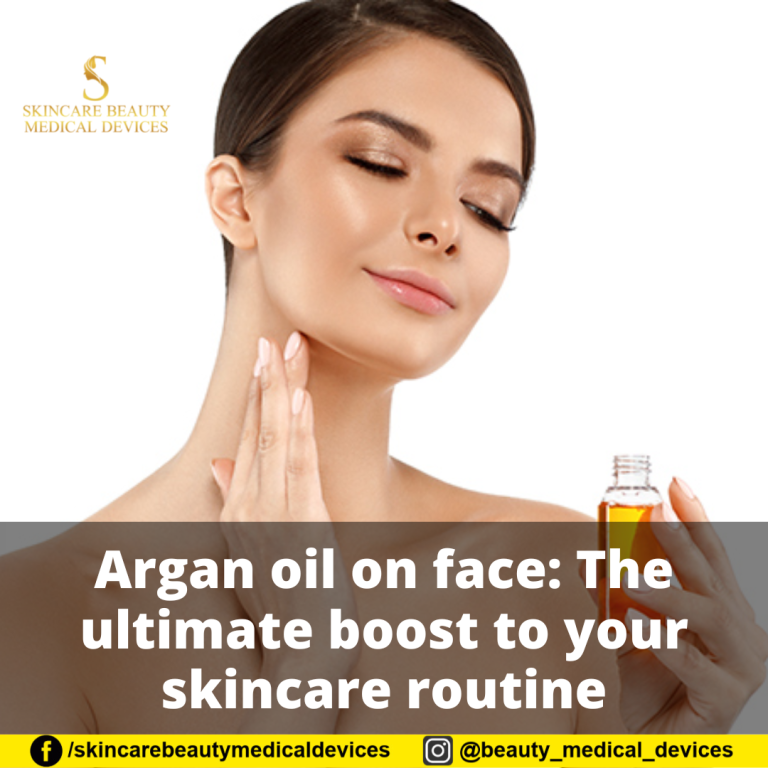 Argan oil on face: The ultimate boost to your skincare routine
