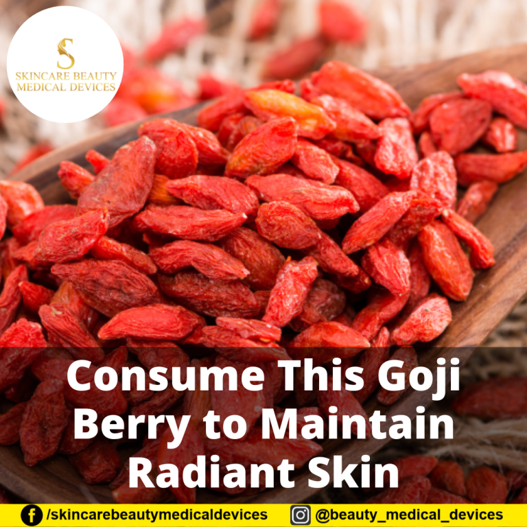Consume This Goji Berry to Maintain Radiant Skin
