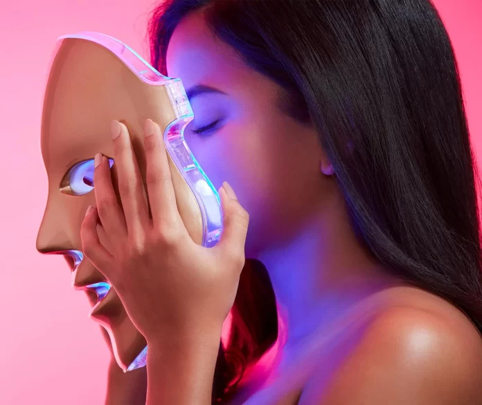 Radiant Rejuvenation: Unleash Your Skin's Potential with the MZ Skin Light Therapy Golden Facial Treatment Device