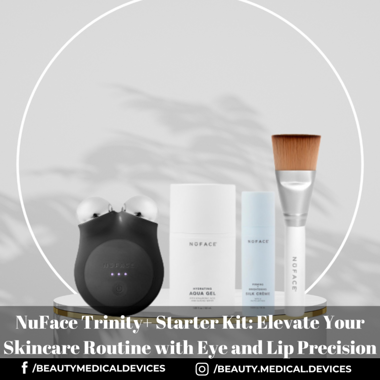 NuFace Trinity+ Starter Kit: Elevate Your Skincare Routine with Eye and Lip Precision