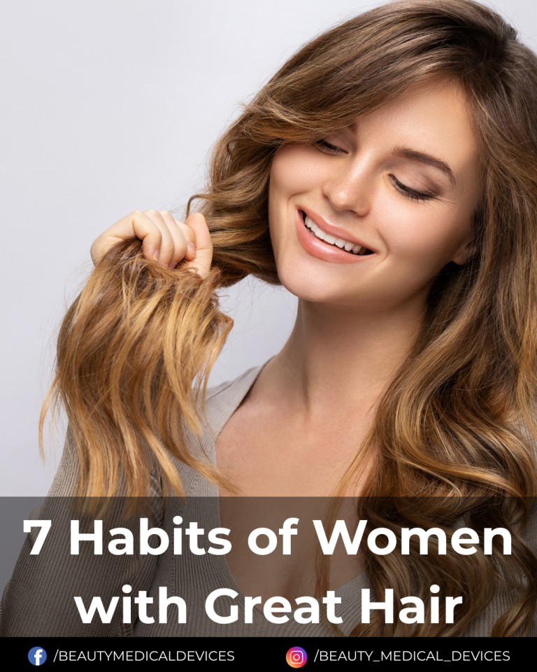 7 Habits of Women with Great Hair